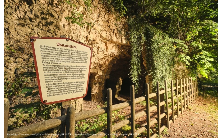 Die Drakenhöhlen in Marsberg