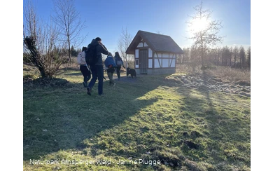 Kapelle an der Sauerland-Waldroute Richtung Lörmeketurm