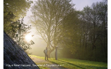 Ranger im Morgennebel 