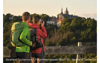 Blick auf Obermarsberg