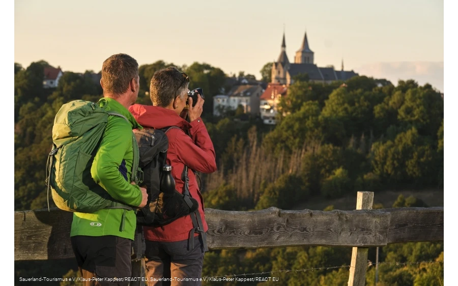 Blick auf Obermarsberg