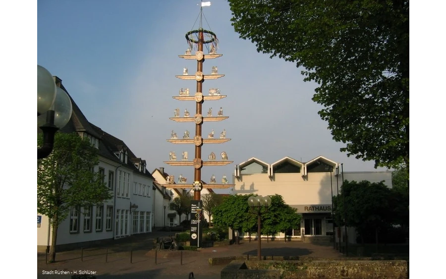 Zunftbaum vor dem Rathaus