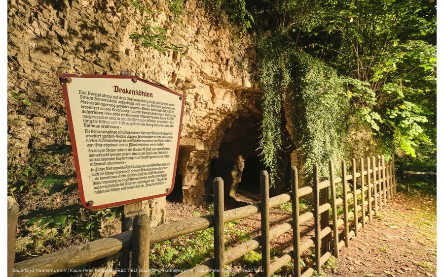 Die Drakenhöhlen in Marsberg