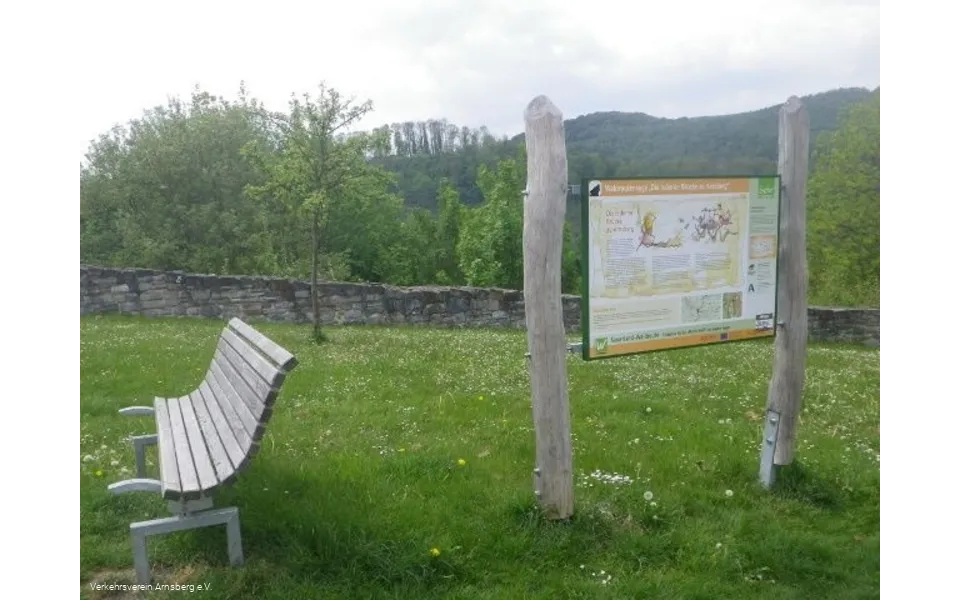 Sagentafel am Schlossberg