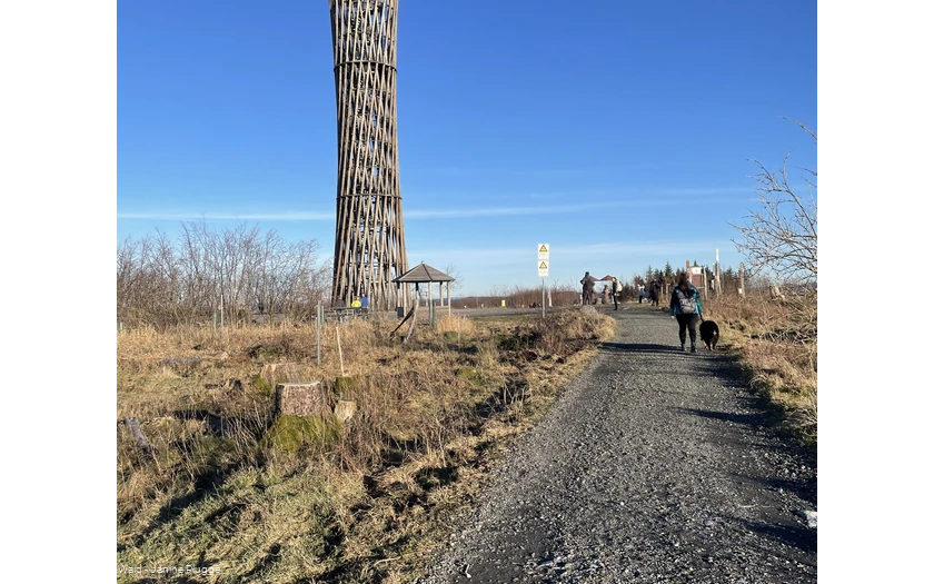 Lörmecketurm im Januar 
