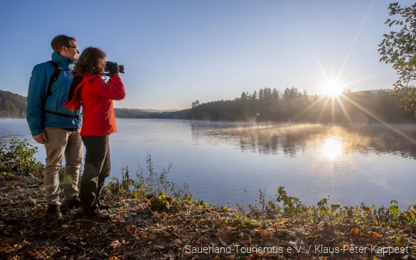 Fotoaufnahme am Möhnesee