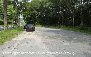 Wanderparkplatz zwischen Bestwig und Heringhausen