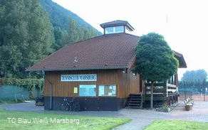 Vereinsheim TC Blau Weiß Marsberg