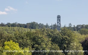 Möhnesee-Turm im Wald