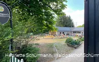 Blick in den Garten / Spielplatz