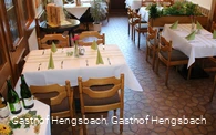 Gaststätte Hengsbach in Bestwig, Gaststube