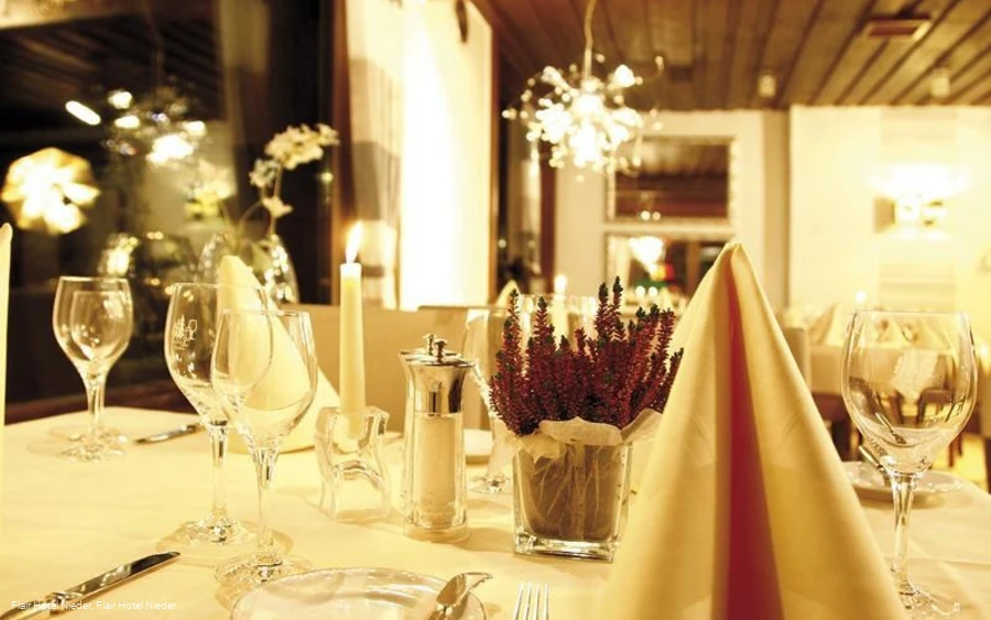Im Restaurant, Flair Hotel Nieder, Ostwig