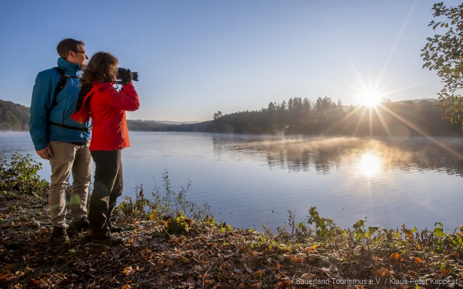 Fotoaufnahme am Möhnesee