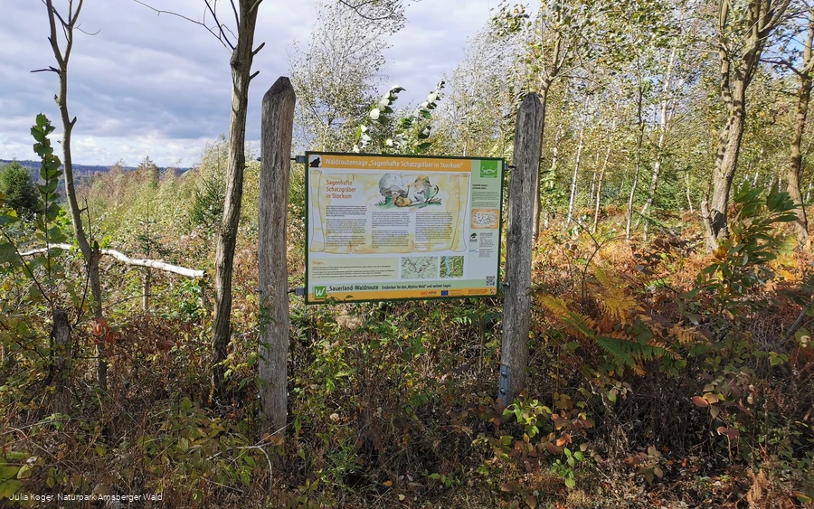 Sagenstation Schatzgräber in Stockum
