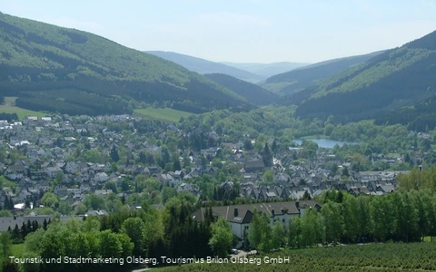 Blick auf Olsberg