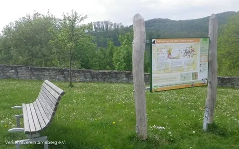 Sagentafel am Schlossberg