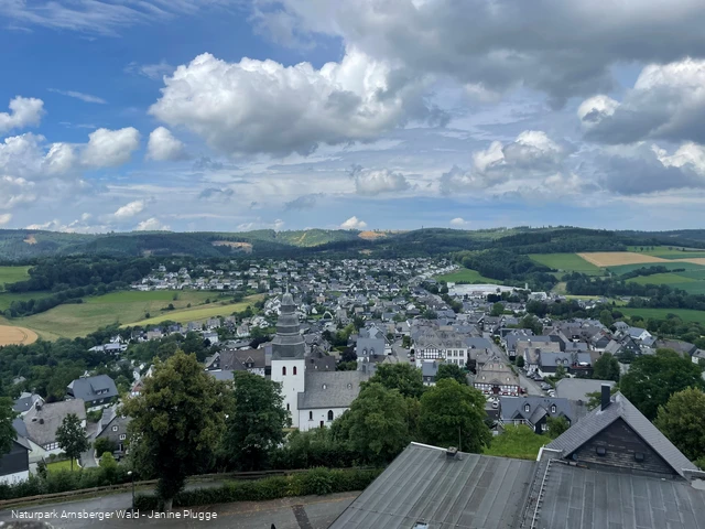 Eversberg Blick von Burgruine