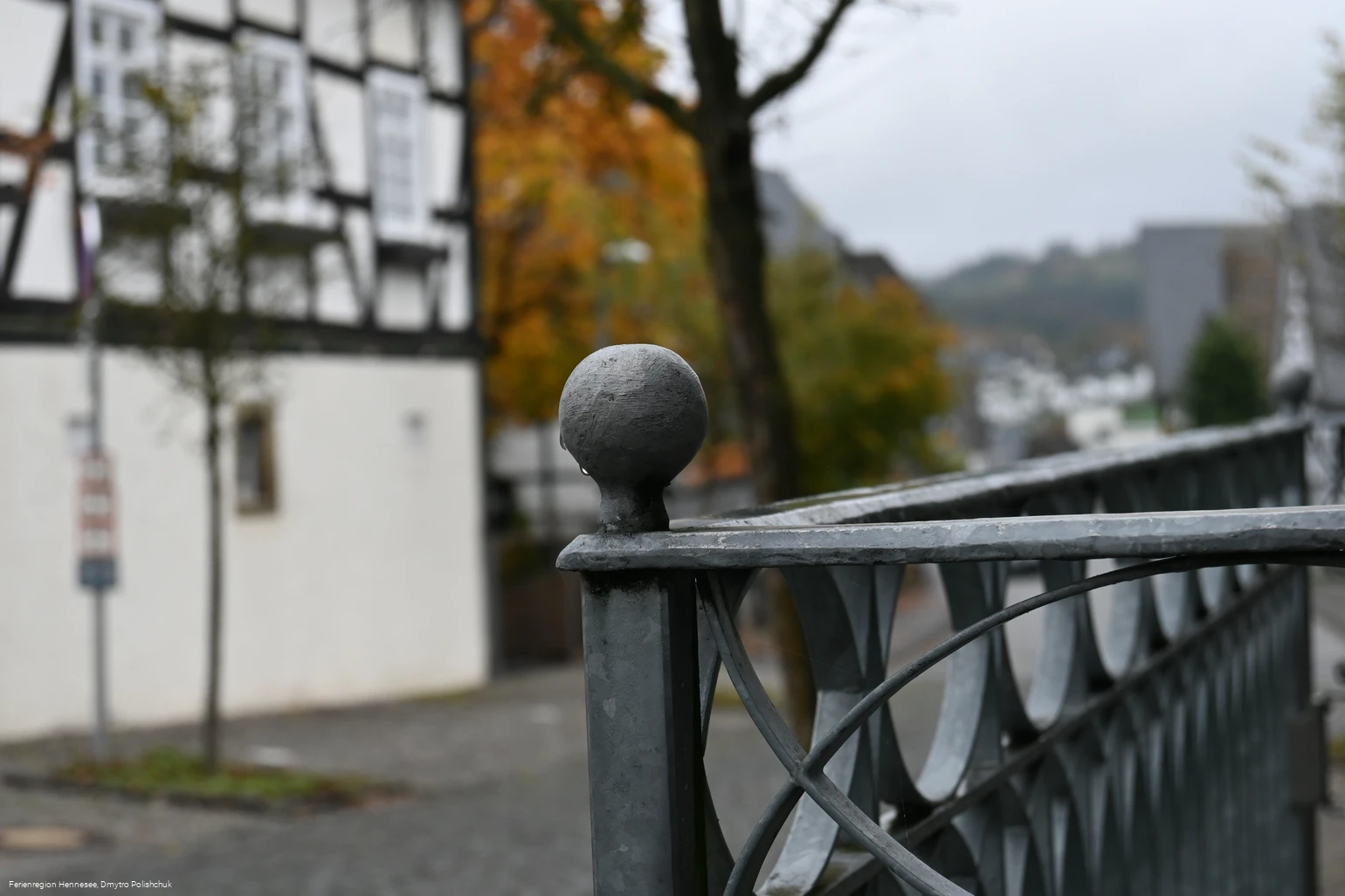 Eversberg - Altstadtpfad - Ausblick auf die Mittelstraße