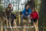 Gemeinsame Pause mit Ranger