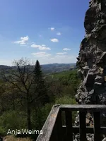Burgruine Eversberg Ausblick