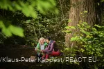 Freundinnen beim Wandern